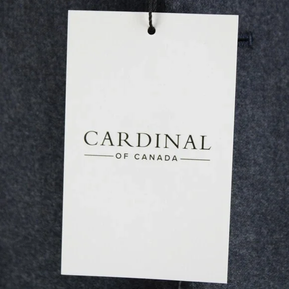 Cardinal of Canada NWT Wool Sport Coat Size 46R US In Blue & Gray Melange